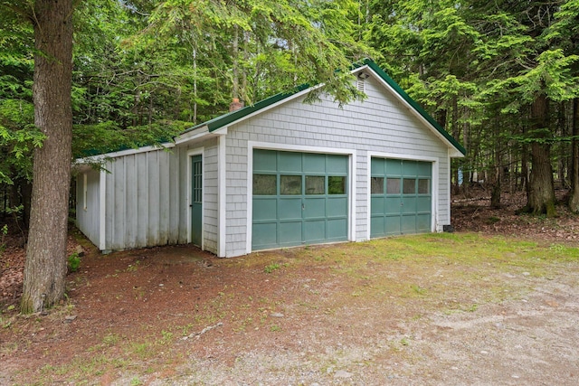 95 Hatcase Pond Rd, Eddington, ME 04428 - view of detached garage