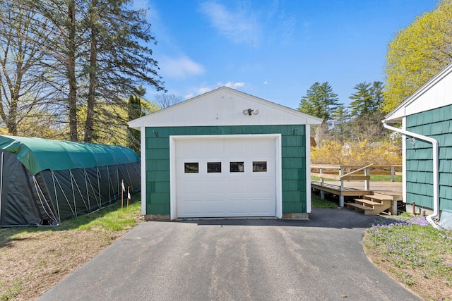 18 Grant St, Sanford, ME 04083 - detached garage with driveway