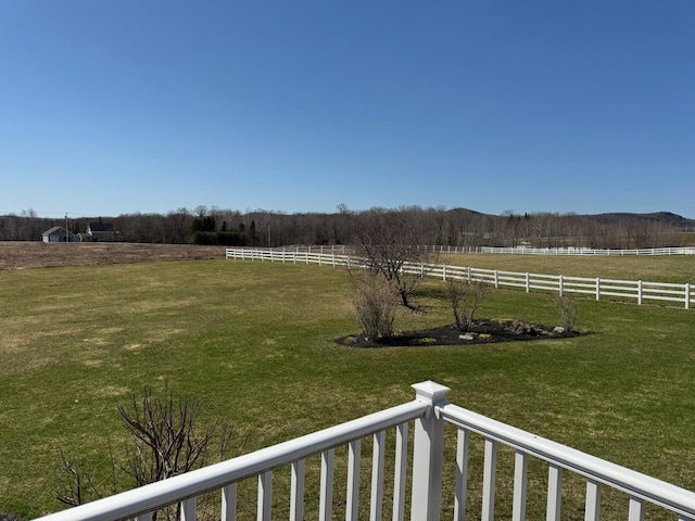 129 Williams Rd, Presque Isle, ME 04769 - view of yard featuring fence and a rural view