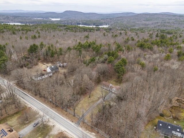 42 Ledge Hill Rd, Raymond, ME 04071 - birds eye view of property featuring a mountain view