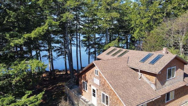 172 Alder Brook Ln, Waltham, ME 04605 - aerial view of property and surrounding area