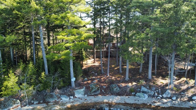 172 Alder Brook Ln, Waltham, ME 04605 - view of undeveloped land