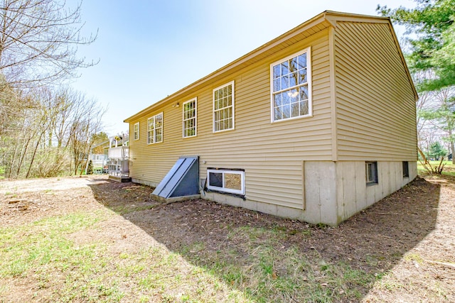 view of home's exterior