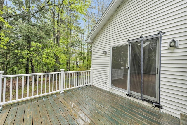 17 Fenton Way, Bangor, ME 04401 - view of wooden deck