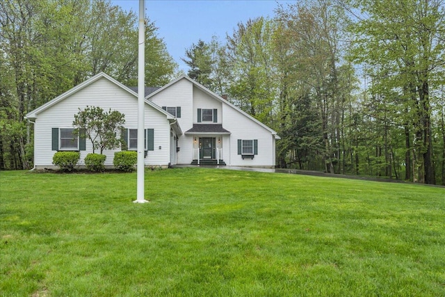 17 Fenton Way, Bangor, ME 04401 - view of front of home with a front lawn