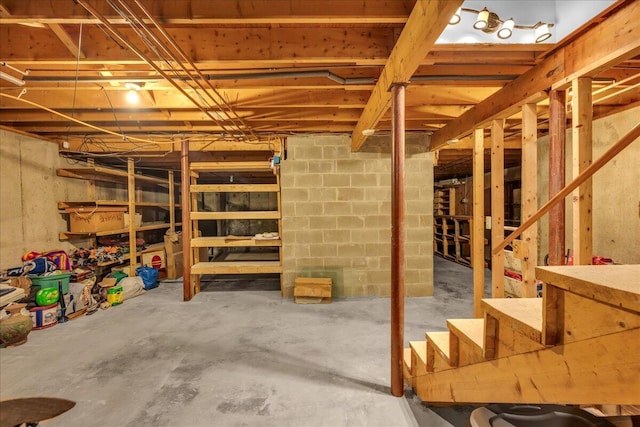 17 Fenton Way, Bangor, ME 04401 - view of unfinished below grade area