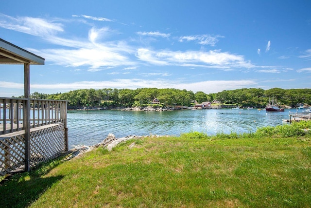 147 State Route 32, Bristol, ME 04554 - water view with a forest