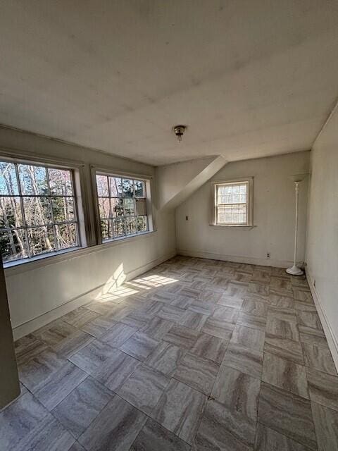 bonus room with baseboards