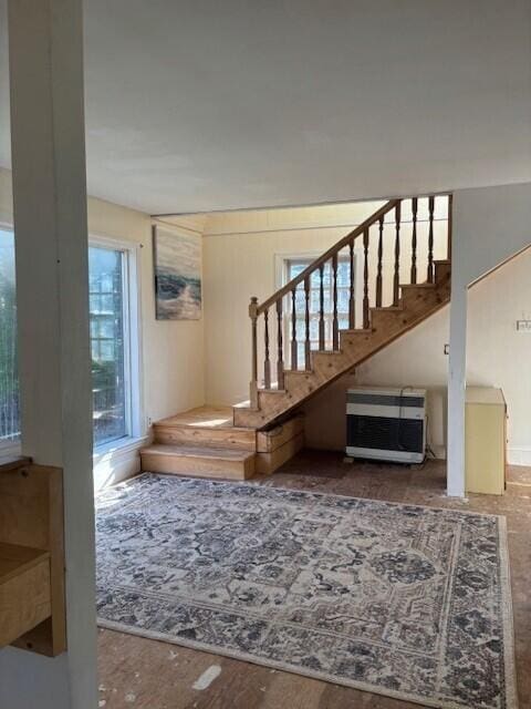 view of stairs