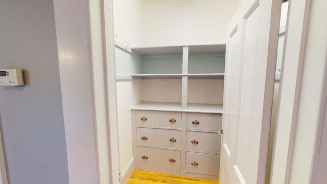view of closet