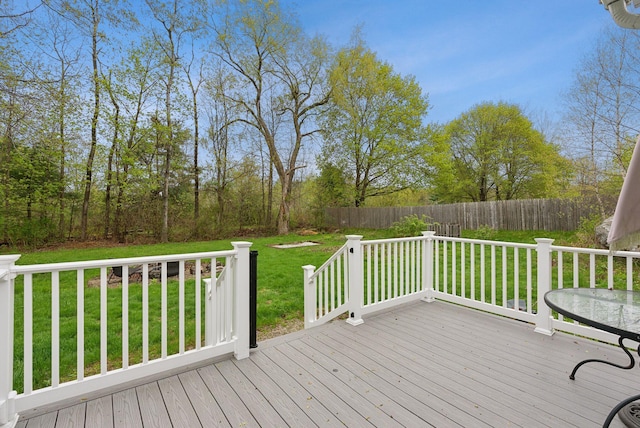 61 Westmore Ave, Biddeford, ME 04005 - view of wooden terrace