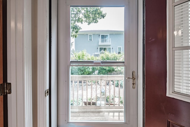 view of entryway