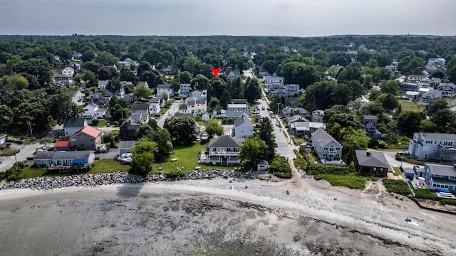 bird's eye view featuring a residential view