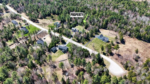 35 Graystone Dr, Hampden, ME 04444 - aerial view
