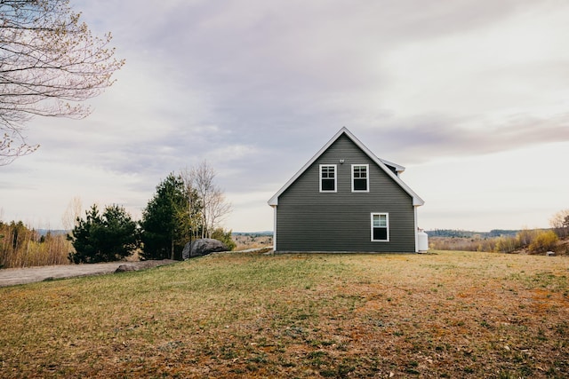 104 Hamlin Rd, Waterford, ME 04088 - view of property exterior featuring a yard