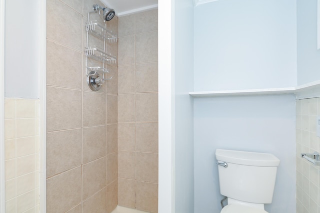 7 Bay Ave Unit 2, Old Orchard Beach, ME 04064 - bathroom featuring a stall shower and toilet