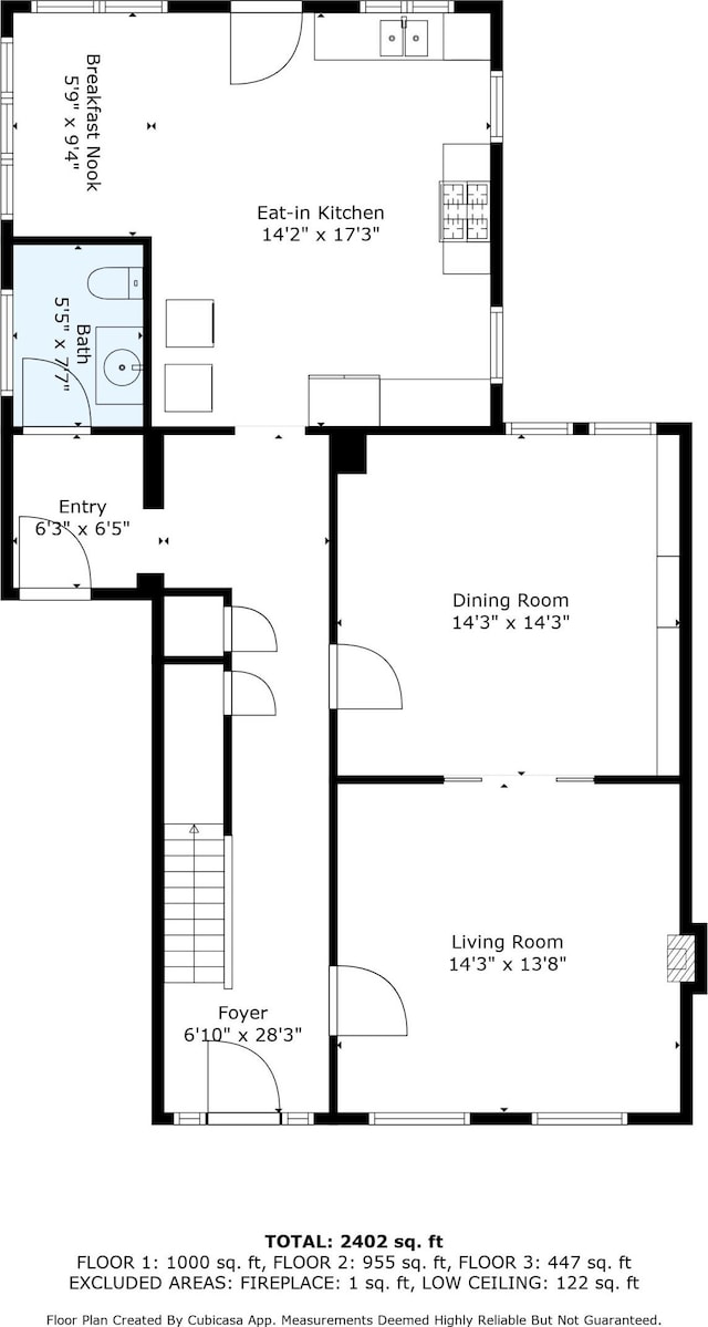 11 Linden St, Bath, ME 04530 - view of layout