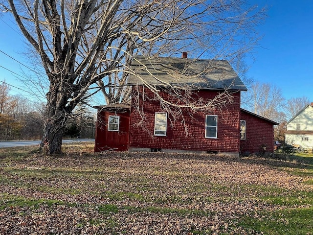 view of side of home