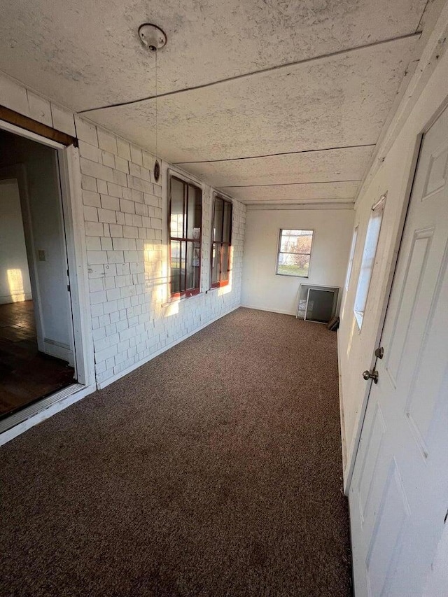 spare room with carpet