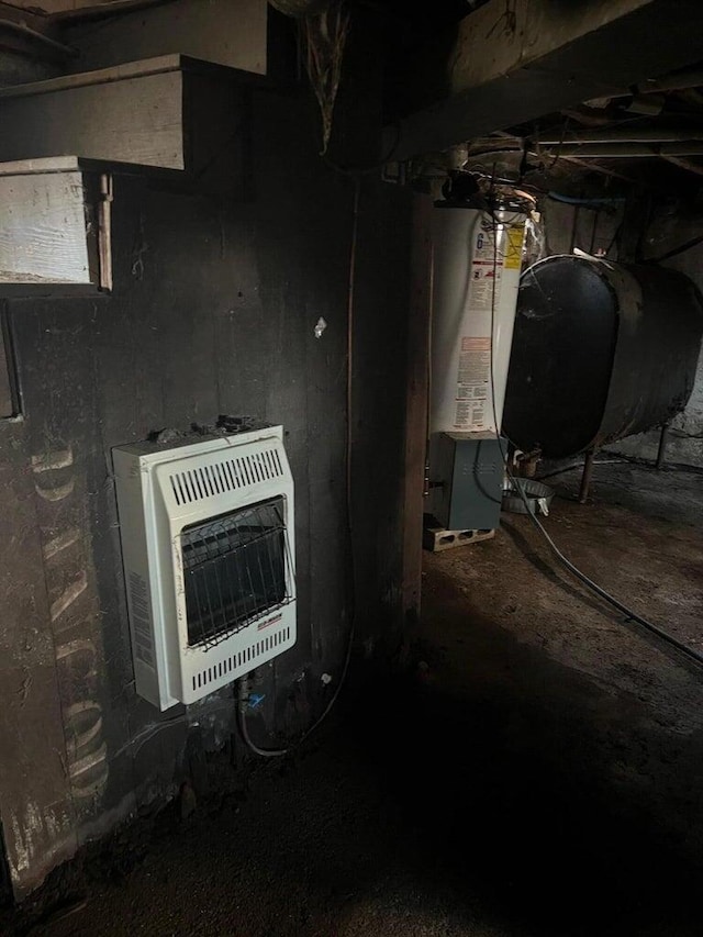 utilities featuring heating unit and heating fuel