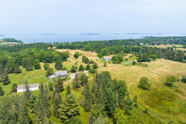 651 N Shore Rd, North Haven, ME 04853 - overview of rural landscape
