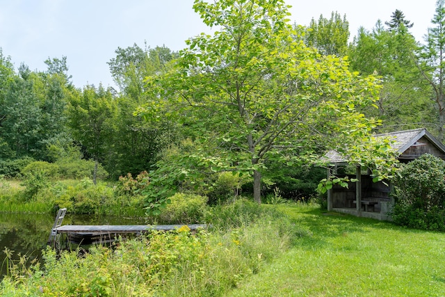 651 N Shore Rd, North Haven, ME 04853 - view of yard