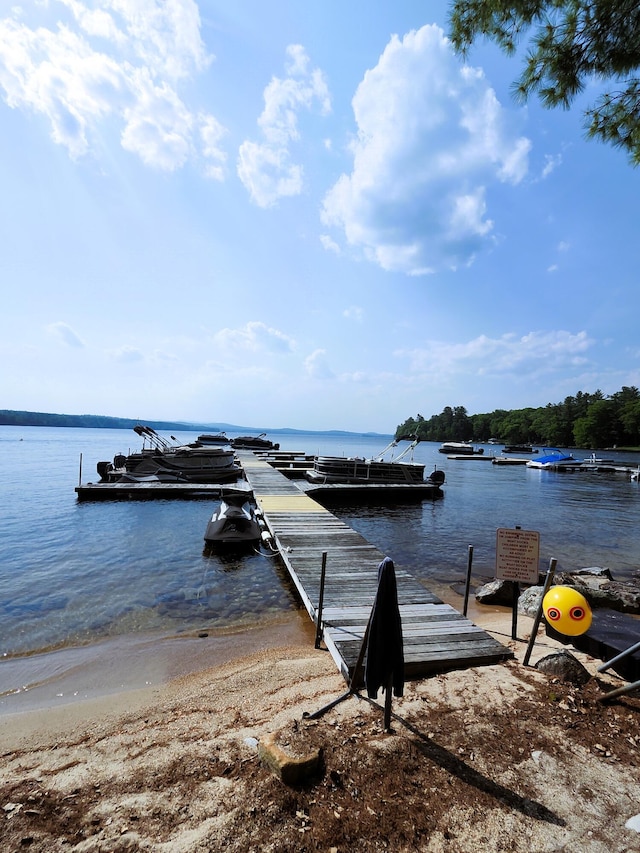 56 Hydrangea Cir Unit 10, Naples, ME 04055 - dock area featuring a water view