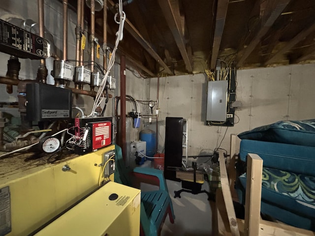 utilities with electric panel