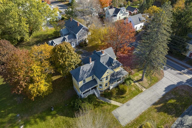 birds eye view of property featuring a residential view