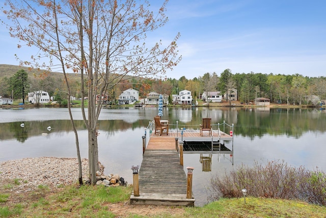 30 Swan Cir, Shapleigh, ME 04076 - dock area featuring a water view