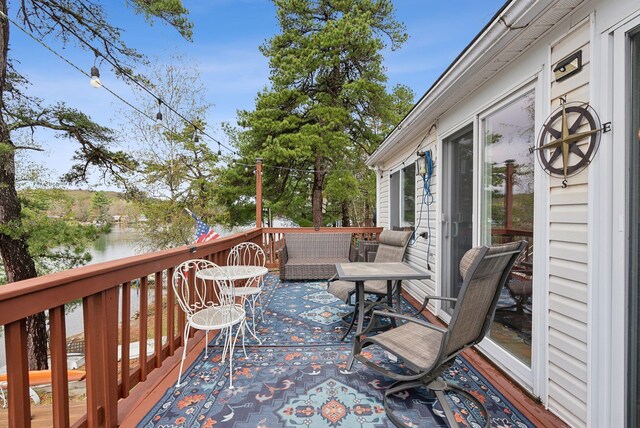 30 Swan Cir, Shapleigh, ME 04076 - view of wooden terrace