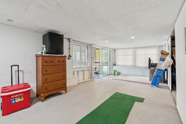 30 Swan Cir, Shapleigh, ME 04076 - basement featuring concrete block wall