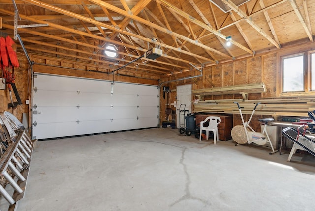 30 Swan Cir, Shapleigh, ME 04076 - garage featuring a garage door opener