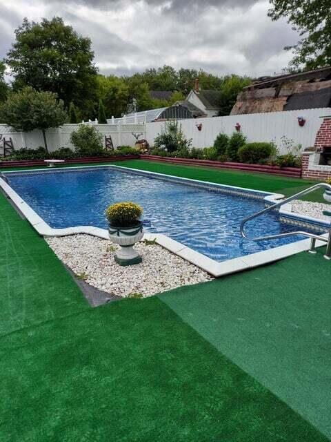 view of pool with a fenced in pool and a fenced backyard