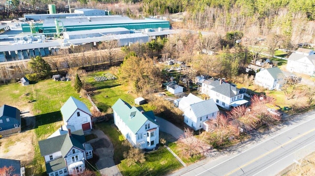84 Main St, Dixfield, ME 04224 - drone / aerial view featuring a residential view