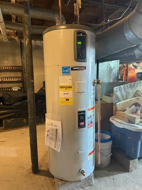 utilities with hybrid water heater