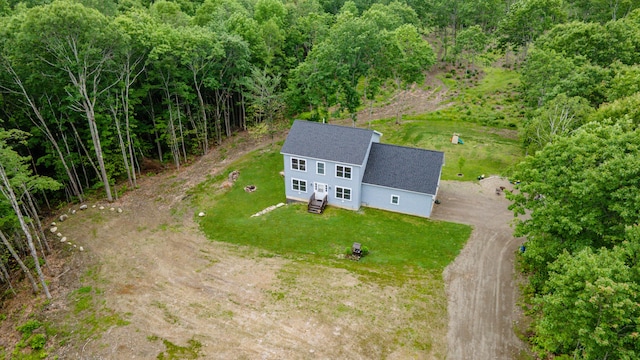 66 Balsam Dr, Windsor, ME 04363 - aerial view of property and surrounding area