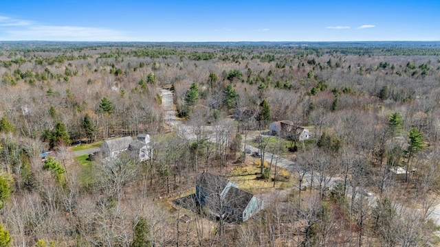 aerial view with a view of trees
