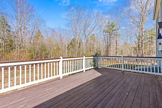 view of deck