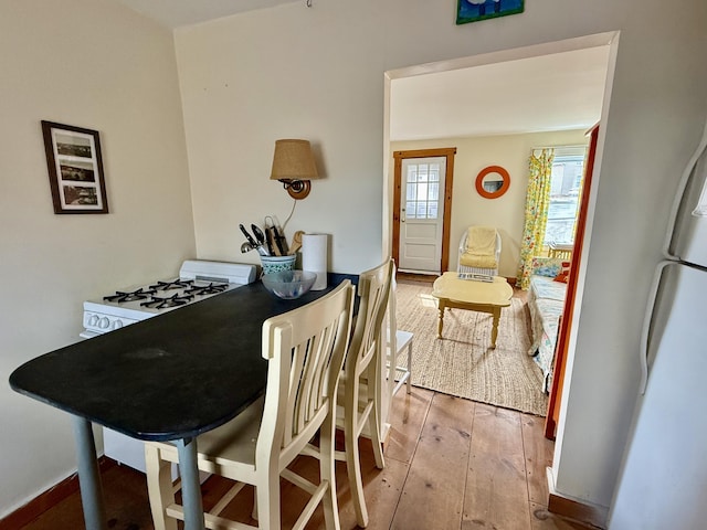 7 Mountain St, Vinalhaven, ME 04863 - dining room with wood-type flooring