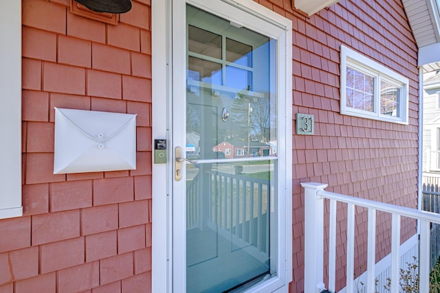 view of property entrance
