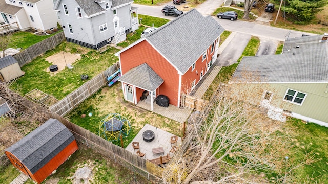 aerial view