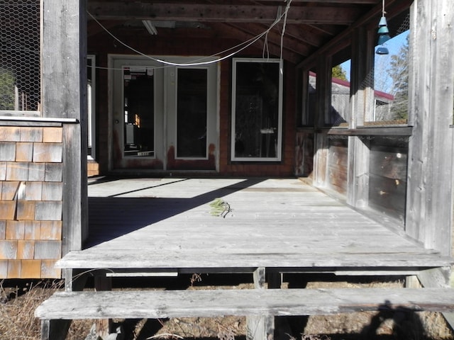 view of deck