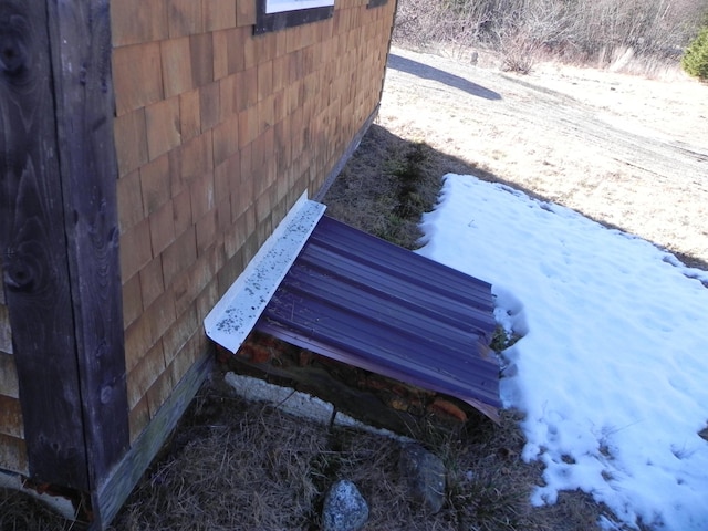 view of exterior details