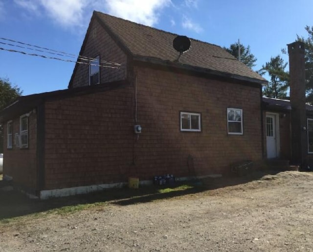 view of side of property