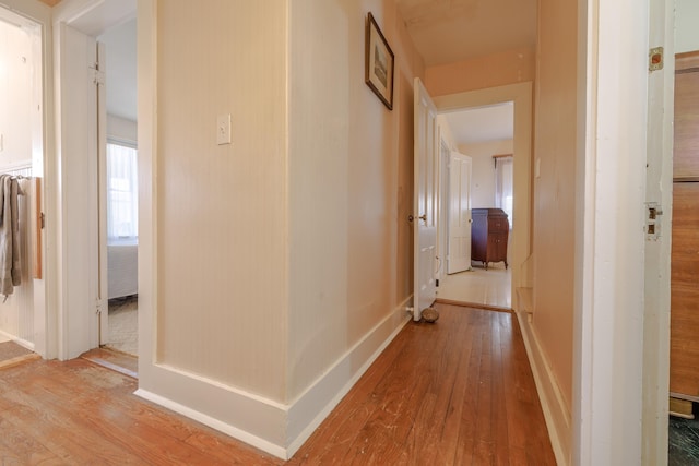 6 Sea St, Northeast Harbor, Mount Desert, ME 04662 - hallway featuring wood-type flooring and baseboards