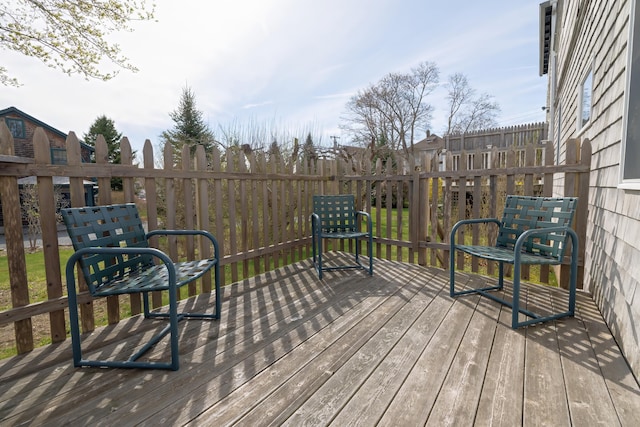 6 Sea St, Northeast Harbor, Mount Desert, ME 04662 - view of wooden terrace