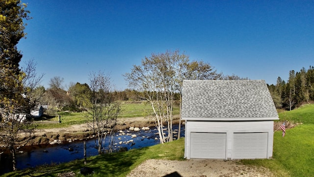 30 Mill St, Harrington, ME 04643 - view of detached garage