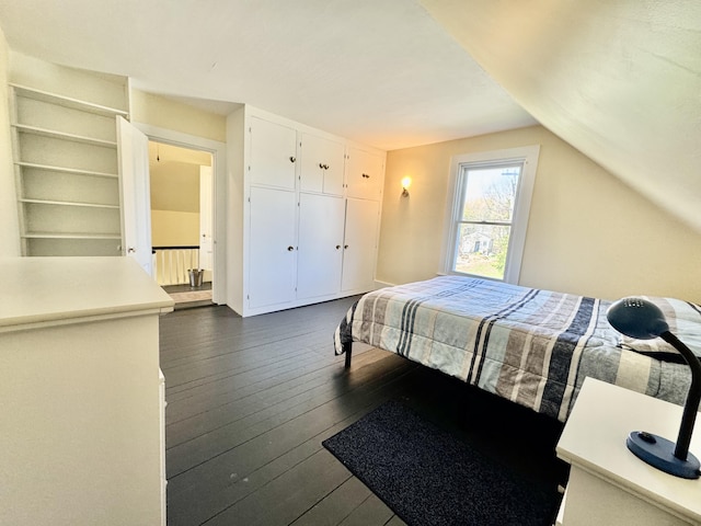 30 Mill St, Harrington, ME 04643 - bedroom with dark wood finished floors
