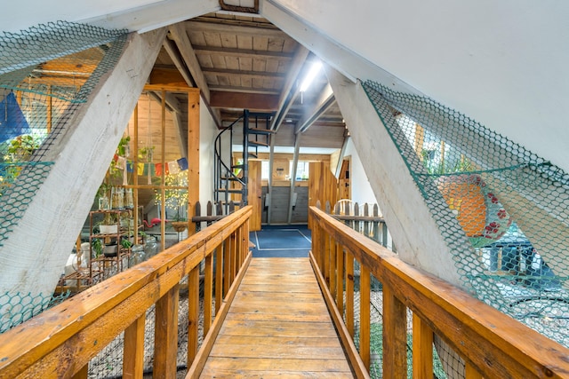 view of hallway